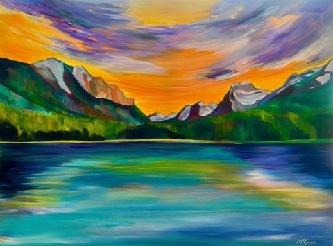 Hyalite Sunset