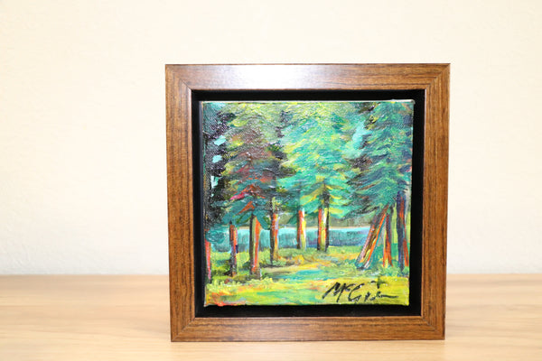 Pine/Ailim, Serene Forest by the Lake