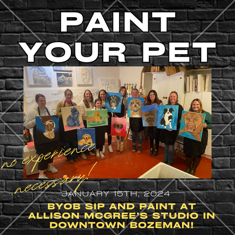 PAINT YOUR PET February 2024