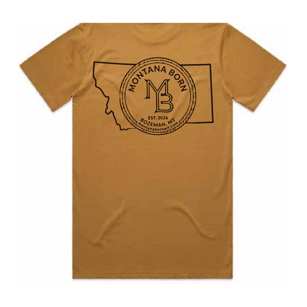 Unisex Classic Tee- Camel