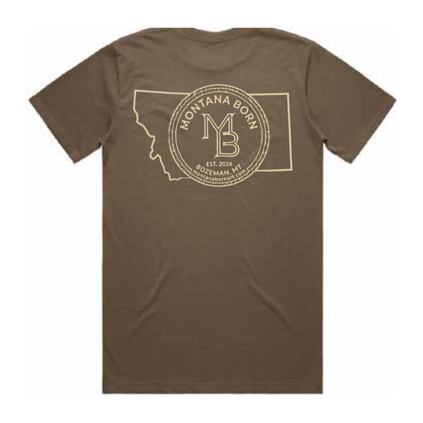 Unisex Classic Tee- Walnut