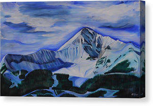 Bluebird Day on Lone Peak - Canvas Print
