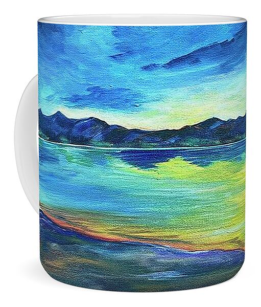 Mountain Lake Sunset - Mug