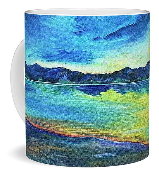 Mountain Lake Sunset - Mug