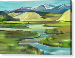 Big Hole River - Canvas Print