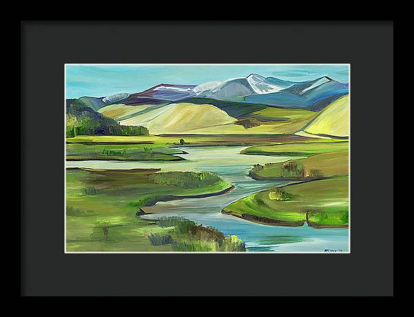 Big Hole River - Framed Print