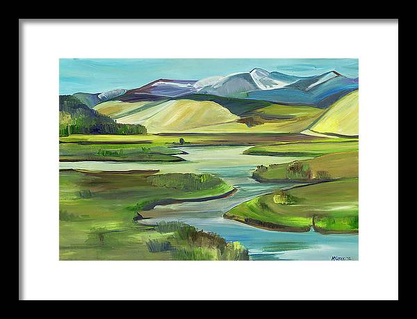 Big Hole River - Framed Print