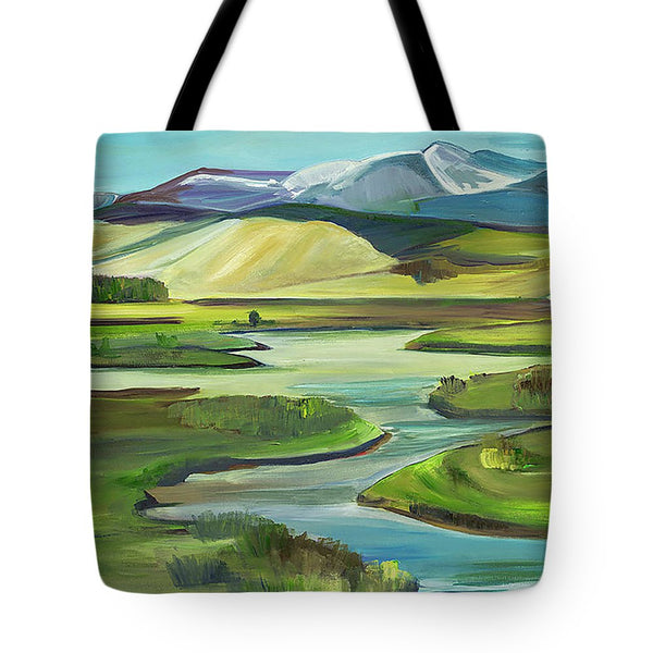 Big Hole River - Tote Bag