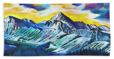 Spanish Peaks - Bath Towel