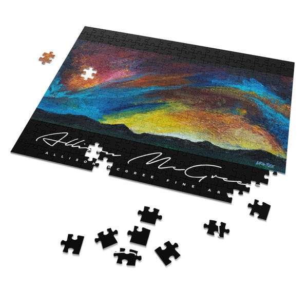 Ross Peak Sunset: 252 Piece Puzzle