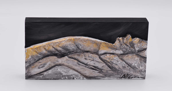 Sleeping Giant Sculpted Relief
