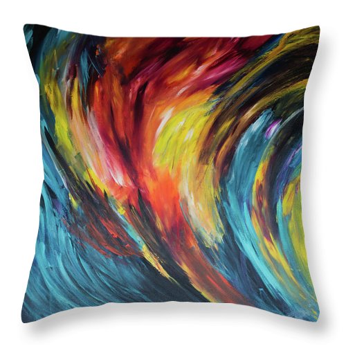 Acceleration  - Throw Pillow