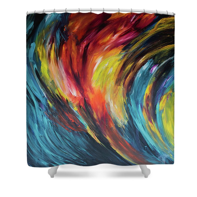 Acceleration  - Shower Curtain