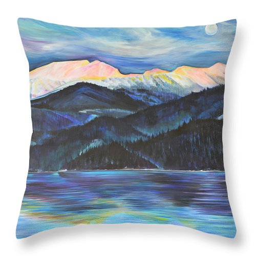 Alpenglow - Throw Pillow