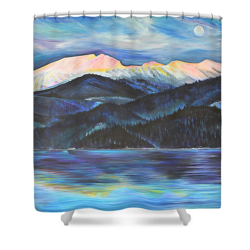 Alpenglow - Shower Curtain