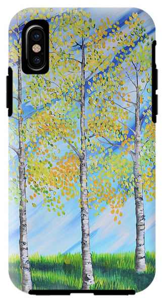 Aspen Trees Line - Phone Case