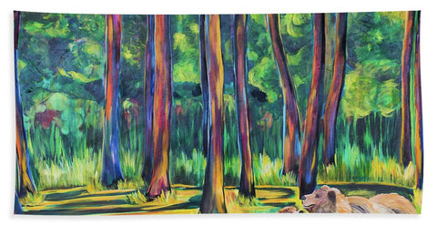 Bears in the Forest - Bath Towel