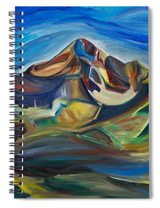Big and Bold Lone Peak - Spiral Notebook