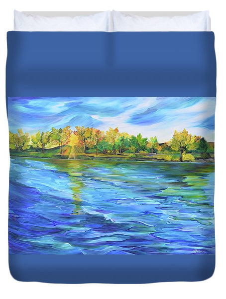 Bighorn River - Duvet Cover