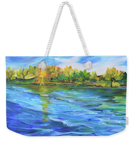 Bighorn River - Weekender Tote Bag