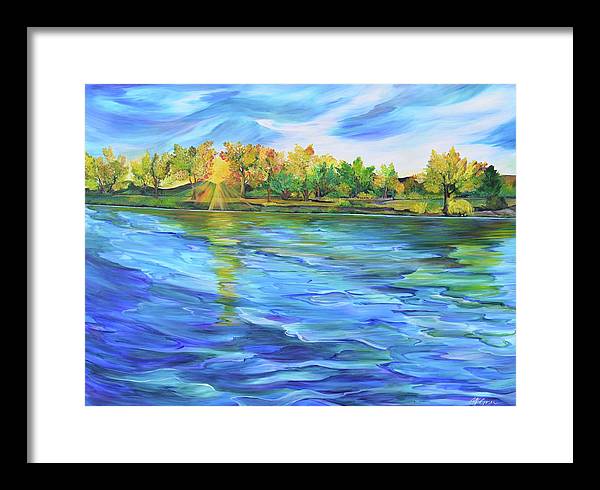 Bighorn River - Framed Print