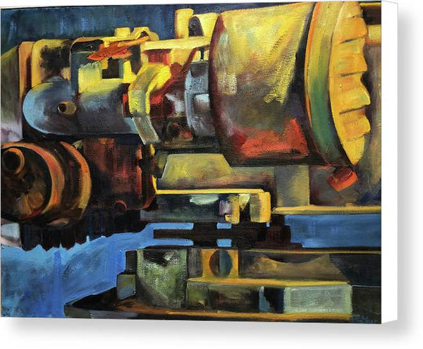 Blue Engine - Canvas Print