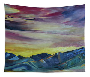 Bridger Mountains, Sunise - Tapestry