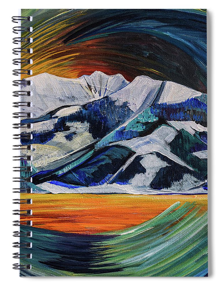 Fan Mountain  - Spiral Notebook