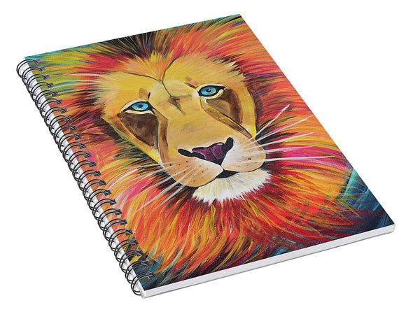 Fierce Lion - Spiral Notebook