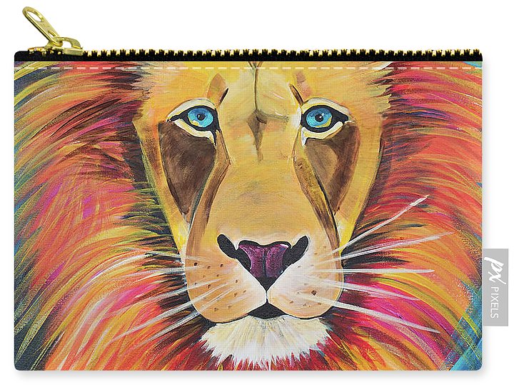 Fierce Lion - Carry-All Pouch