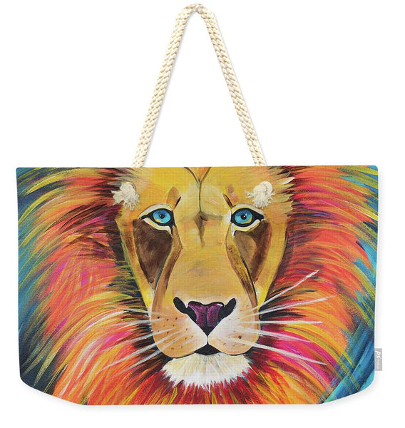 Fierce Lion - Weekender Tote Bag
