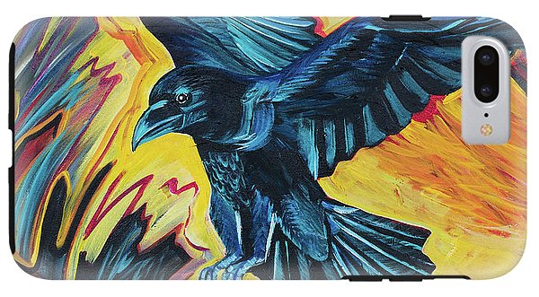 Fierce Raven - Phone Case