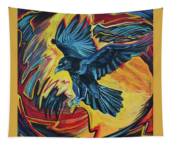 Fierce Raven - Tapestry
