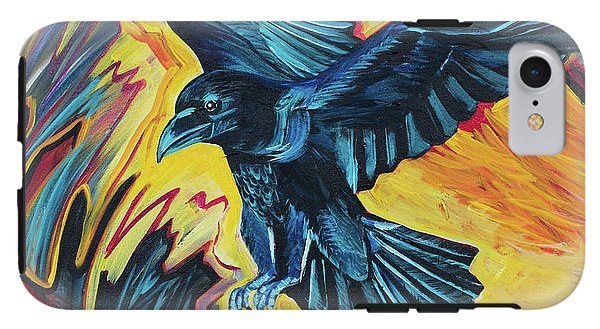 Fierce Raven - Phone Case