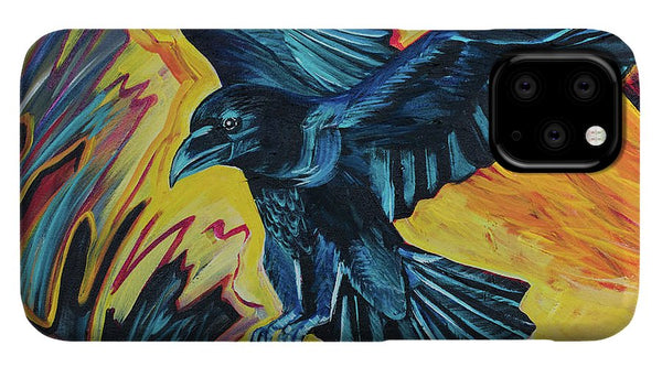 Fierce Raven - Phone Case