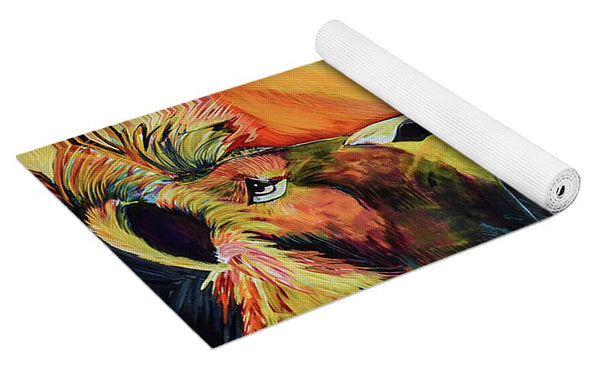 Fiercely Looking Forward - Yoga Mat