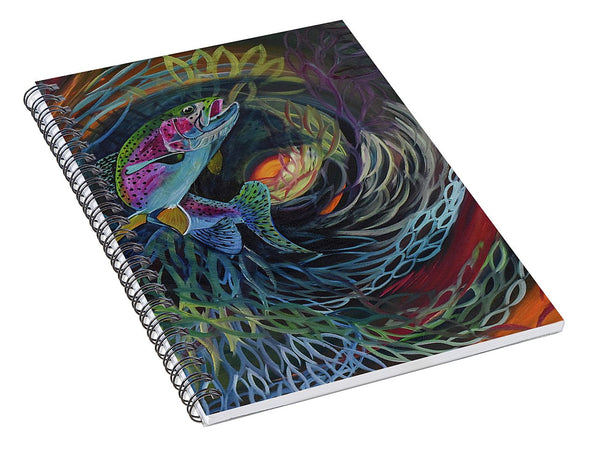 Fish Dance - Spiral Notebook