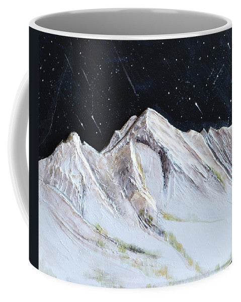 Gallatin Peak under the Stars - Mug