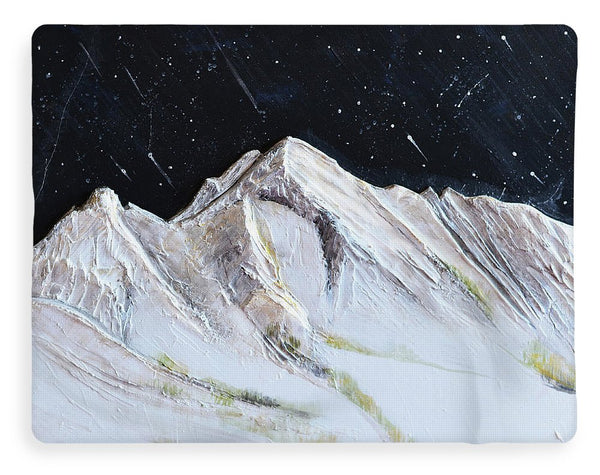 Gallatin Peak under the Stars - Blanket
