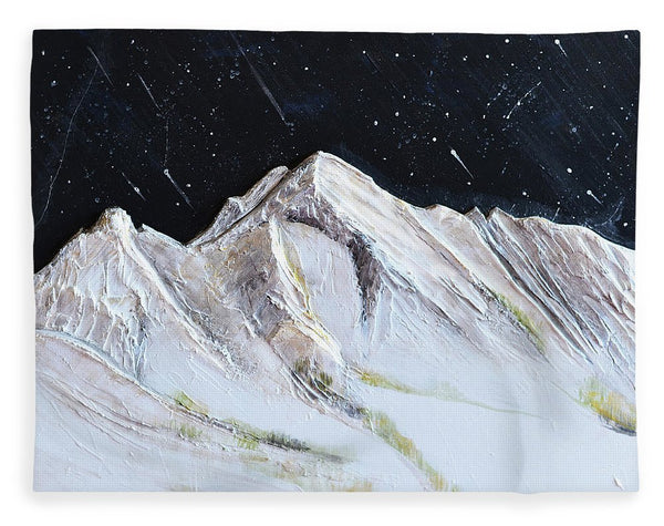 Gallatin Peak under the Stars - Blanket