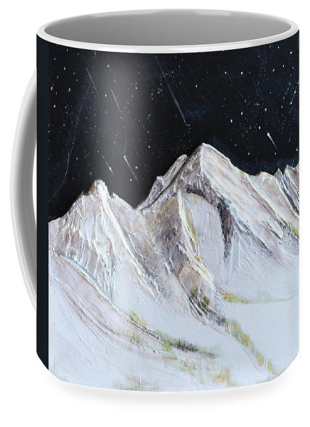 Gallatin Peak under the Stars - Mug