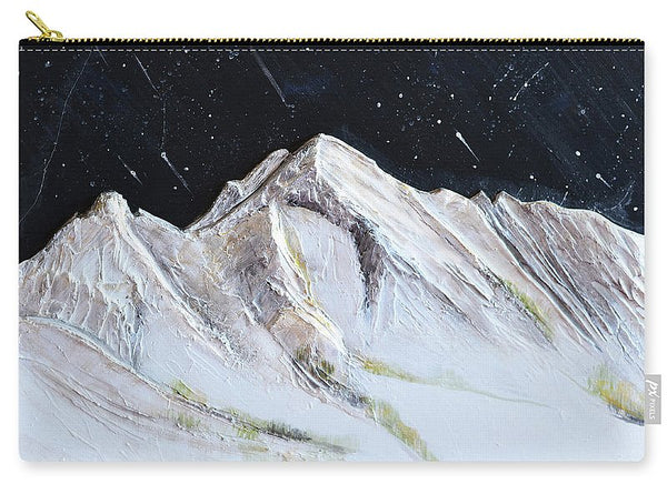 Gallatin Peak under the Stars - Carry-All Pouch