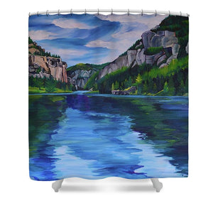 Gates of the Mountains/Missouri River - Shower Curtain