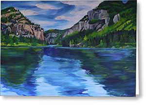 Gates of the Mountains/Missouri River - Greeting Card