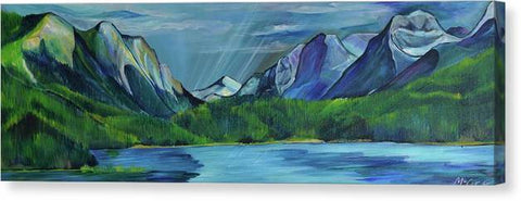 Hyalite Reservoir - Canvas Print