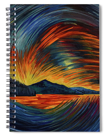 Lake Sun Dance - Spiral Notebook