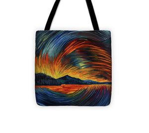 Lake Sun Dance - Tote Bag