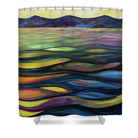 Late Morning Glow - Shower Curtain