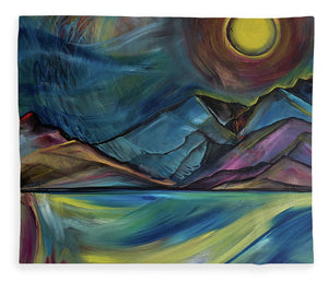Layered Landscape Mountains 2 - Blanket