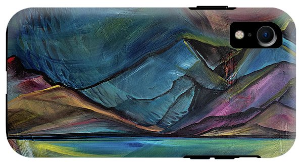 Layered Landscape Mountains 2 - Phone Case